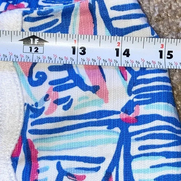 Lilly Pulitzer Michelina Skort Eliza Glisten In The Sun 4 Blue White Vacation - Picture 13 of 16